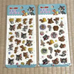 トムとジェリー ぷくぷくシール3D 立体シール 2枚セット