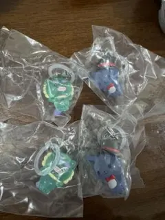 BANDAI JOCHUM めじるしアクセサリー1 ヤヌカミ×2、レイン×2