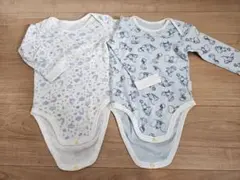 【UNIQLO】ダンボ 長袖ボディスーツ2枚セット