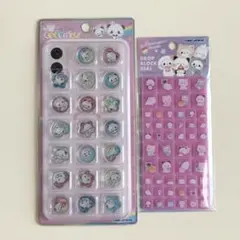正規品 もちもちぱんだ おはじきシール タイルシール 2種類セット