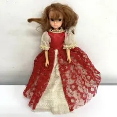 20年以上前=リカちゃん赤ドレス - メルカリ