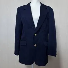 ネイビー テーラードジャケット L