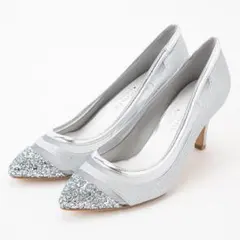 未使用　DIANA ダイアナ　ヒール　靴　パンプス 24.5cm セレモニー