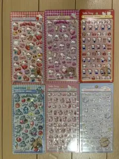 ボンボンドロップシール　サンリオ正規品　サンスター製 6個セット