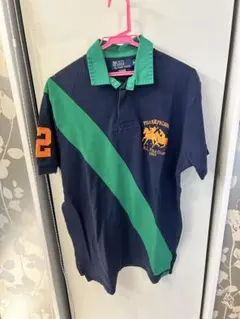 新品未使用Polo Ralph Lauren ポロシャツ M ビック刺繍Ｌ〜ＬＬ