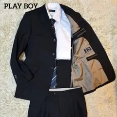 美品✨　PLAY BOY COLLECTION セットアップ　スーツ　チェック