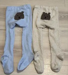 GAP くま ベビータイツ 12-24m 2枚セット