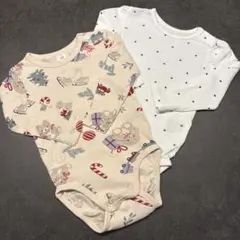 H&M ベビー肌着 2枚セット