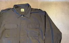 90s TRU-SPEC リップストップ BDUジャケット 黒 L-R 綿100のサムネイル