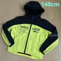 GIARAUM ジローム　140 ジャケット　絶耐撥水　黒　サッカー　ジュニアのサムネイル