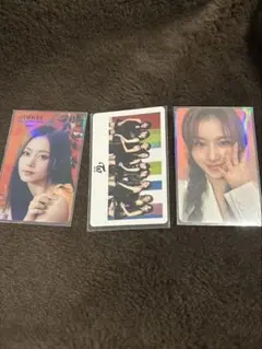 TWICE トレーディングカード 3枚セット