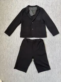 ブラックフォーマルスーツセット（ジャケット＋ショートパンツ）