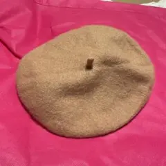 earth ベレー帽 ベージュ F