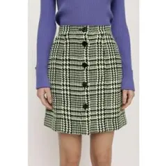 SLY CHECK ショートスカート ホワイト サイズ1