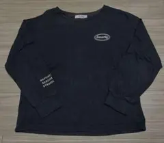 ピンクラテ　長袖　Tシャツ　ブラック