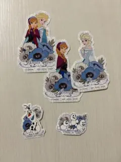 一番くじ ディズニープリンセス L賞 ダイカットステッカーセット アナと雪の女王