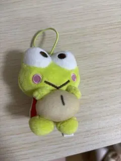 カエル ぬいぐるみマスコット ストラップ付き