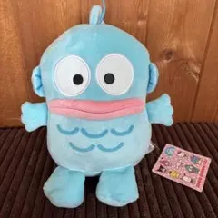 サンリオキャラクターズ　ハンギョドン　ぬいぐるみ　プライズ品　タグ付きのサムネイル