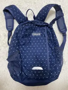 Colemanドット柄リュック