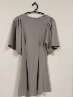 SLY WAIST TUCKED MINI ワンピース 秋用　グレー