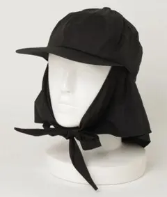 KIJIMA TAKAYUKI ブラックキャップ ロングリボン付き