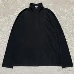 ノースフェイス ハーフジップ フリース トレーナー ダークグレー Mサイズ