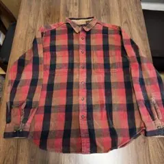 【USA古着】ST. JOHN'S BAY 厚手 ヘビーネルシャツ チェック L