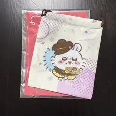 ちいかわ ココスコラボ モモンガ 巾着