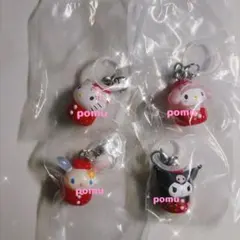 サンリオ　いちごめじるしアクセサリー　ウサハナ　マイメロディ クロミ　キティ