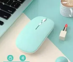 ワイヤレスマウス 静音 3段階DPI切替 Type-C 充電式 省エネ