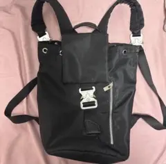 美品/廃盤 ALYX TANK バックパック フラップリュック 9SM ブラック 