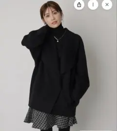 Apuweiser-riche アプワイザーリッシェ ウールリバーコート