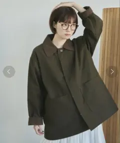 uncip ライナー付きバルマカンコート　M