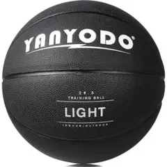 軽量 高品質 バスケットボール 7号 バスケ 黒 ブラック 合皮レザー 部活