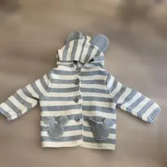 baby GAP ミッキー ポケット カーディガン 3-6ヶ月