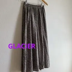 ★新品未使用★GLACIER フラワープリント ベージュ ロングスカートのサムネイル