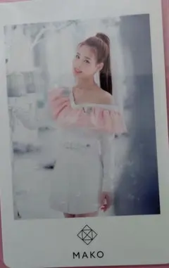 niziu step and a step グッズ フォトカード マコ