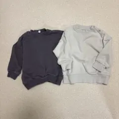 トレーナー2点セット80.90cm