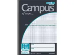 【4冊セット】Campus 5mm方眼ノート A4 70ページ
