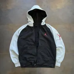 JORDAN ジョーダン　ジップアップパーカー　袖プリント　メンズ　長袖　L