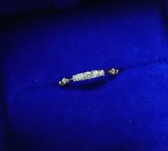 K18 ダイヤモンドリング ☆ベルシオラ☆　７号