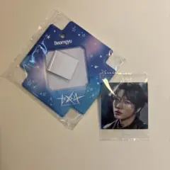 TXT ボムギュバンダイ ビジュアルスクエアフォトシール フォトシールケース