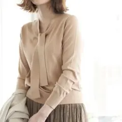 ROPE' PICNIC ボウタイニットプルオーバー 40 L