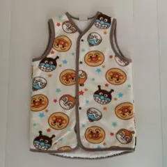 アンパンマン フリース スリーパー ベスト ベビー 　80サイズ