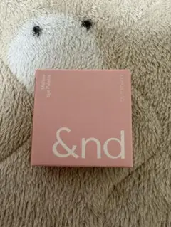 【&nd】メロウアイパレット［BR01 ソフトブラウン］