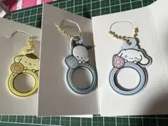 サンリオキャラクターズぷちリングラバーキーホルダー最終値下げ