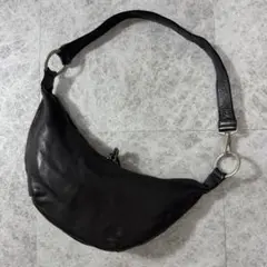 未使用品✨ イサムカタヤマバックラッシュ ボディバッグ ショルダーバッグ レザー ISAMUKATAYAMA BACKLASH - 希少♡A4可♡イサムカタヤマ バック