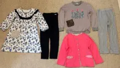 ラグマート130cm ５点セット 女の子