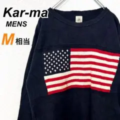 Kar-ma ニットプルオーバー ニット プルオーバー 国旗