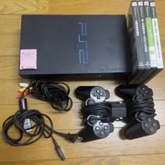PlayStation 2 本体 SCPH-30000 すぐ遊べるセット 動作品